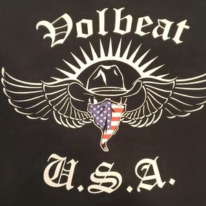 Volbeat concert tour shirt